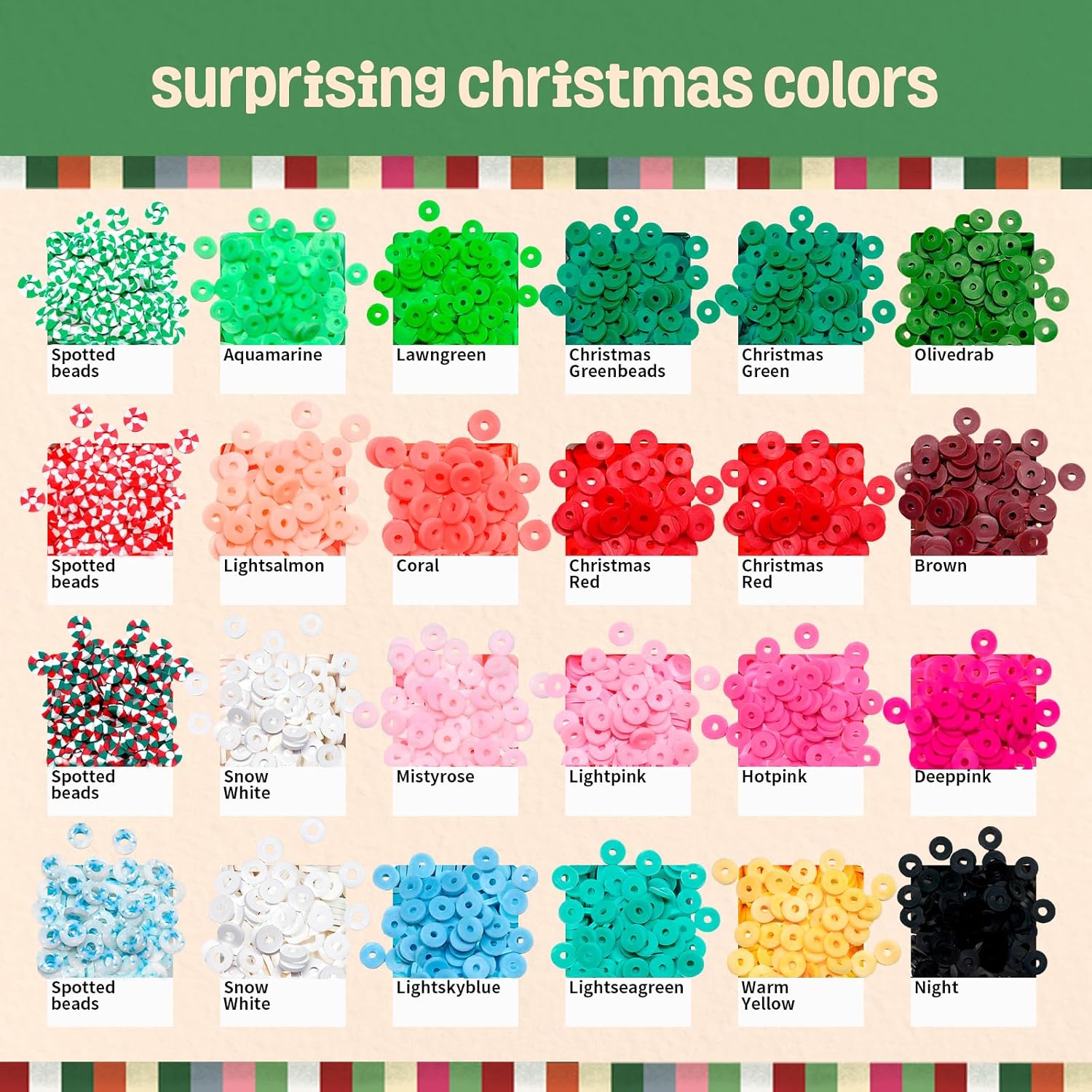 Gionlion Christmas Bracelet Making Kit