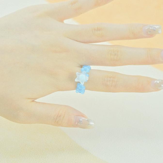 Blue Star Ring