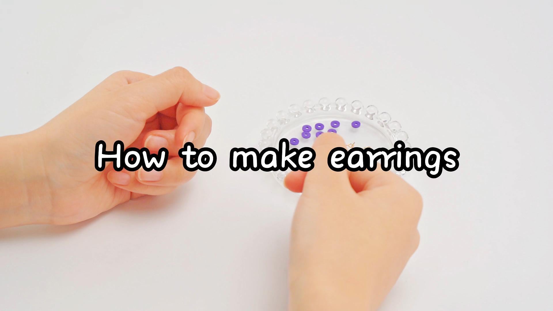 How to make earrings