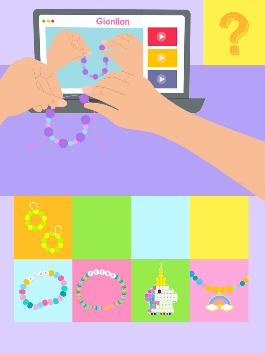 Gionlion® | Bead Jewelry Making Kits For Beginners